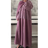 MARWA LACE ABAYA LILAC