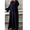MARWA LACE ABAYA NAVY