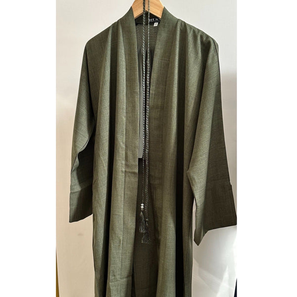 LINEN OPEN ABAYA COLLECTION