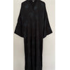 LIMITED EDITION FLOWER PRINTED OPEN ABAYA WITH BUTTONS - BLUE PRINT