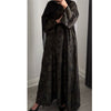 LIMITED EDITION INAYAT PRINTED ABAYA GREEN MIX