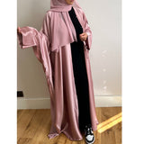 ZAHRA ABAYA DUSTY PINK