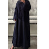 MARWA LACE ABAYA NAVY