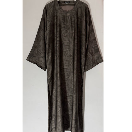 YUSRA 2.0 OPEN ABAYA WITH BUTTONS - LILAC MIX