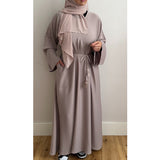 AYLA ABAYA BLUSH NUDE