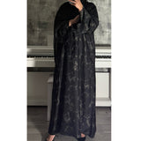 YARA 2.0 CLOSED ABAYA WITH POCKET - Black