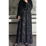 YARA 2.0 CLOSED ABAYA WITH POCKET - Black