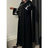 AMELIA OPEN ABAYA WITH BUTTONS