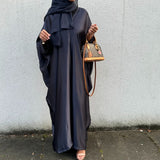 ZAHRA ABAYA DARK GREY