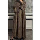YARA 2.0 CLOSED ABAYA WITH POCKET - Beige
