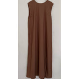 SLIP DRESS BEIGE