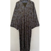 LIMITED EDITON HANIYA OPEN ABAYA WITH BUTTONS - OLIVE MIX