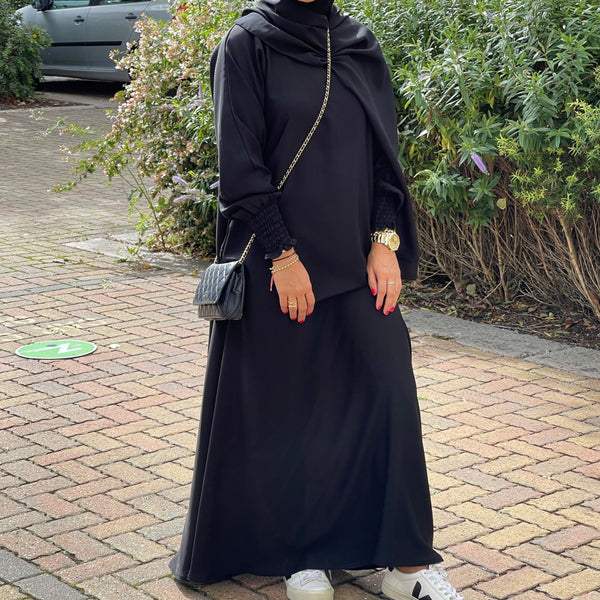 AROUS ABAYA BLACK