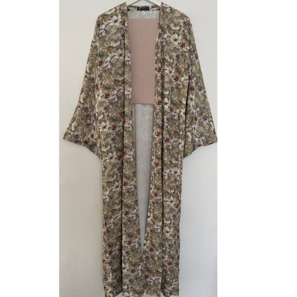 LIMITED EDITION PRINTED OPEN ABAYA/ KIMONO