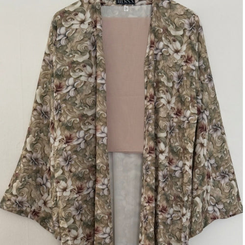LIMITED EDITION PRINTED OPEN ABAYA/ KIMONO