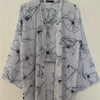 HANA CHIFFON PRINTED OPEN ABAYA