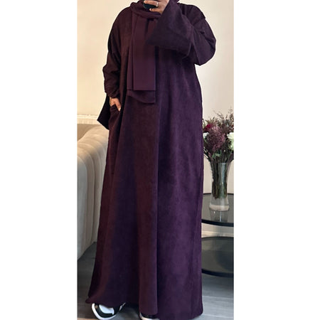 4 PIECE MARBLE SET ABAYA PINK