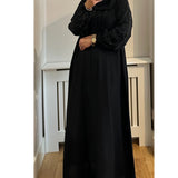 NOOR BLACK EMBELLISHED ABAYAS