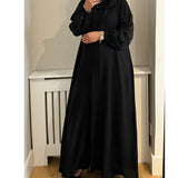 NOOR BLACK EMBELLISHED ABAYAS