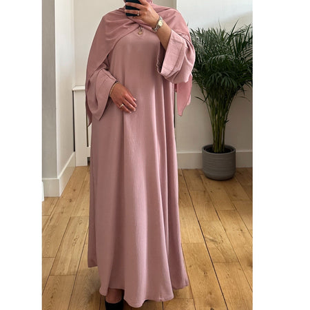 ZAHRA ABAYA DUCK GREEN