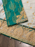 MARIA B #CREAM/GREEN
