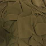 GEORGETTE OLIVE HIJAB - Husna Collections