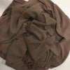 GEORGETTE MOCHA HIJAB - Husna Collections