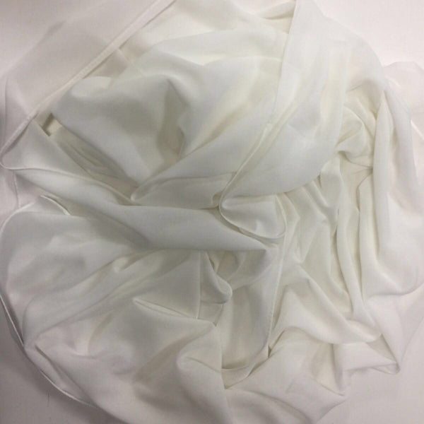 GEORGETTE WHITE HIJAB - Husna Collections