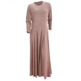 UMBRELLA MOCHA ABAYA - Husna Collections