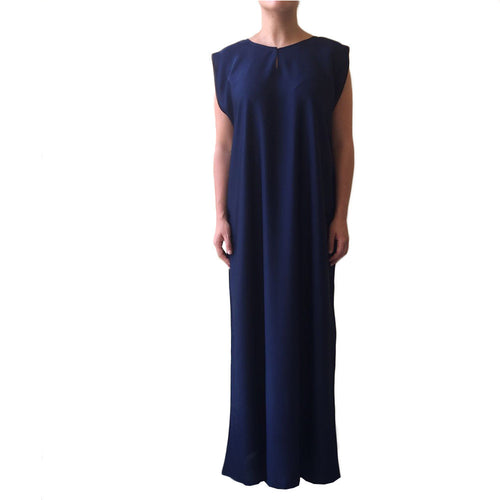 SLIP DRESS NAVY - Husna Collections