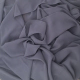 GEORGETTE GREY HIJAB - Husna Collections