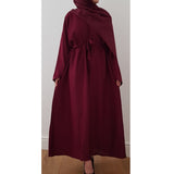 BELLA ABAYA MAROON