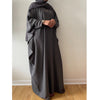 GREY BUTTERFLY ABAYA