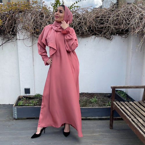 ALAYN ABAYA SALMON PINK