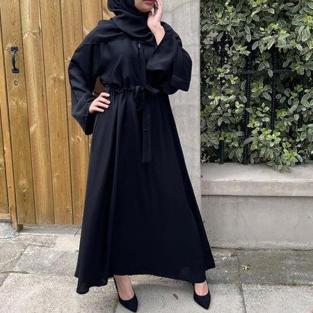 JANNAT EMBELLISHED ABAYA WITH BUTTONS