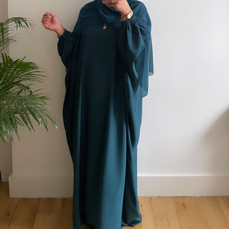 AYLA ABAYA SEA GREEN