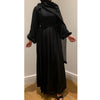 PLEATS ABAYA BLACK