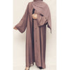 OPEN ABAYA MOCHA