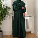 AROUS ABAYA FOREST GREEN