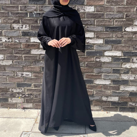 JANNAT EMBELLISHED ABAYA WITH BUTTONS