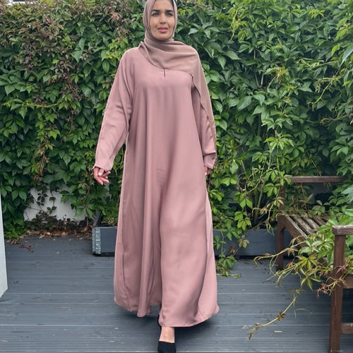 YASMIN ABAYA MAUVE