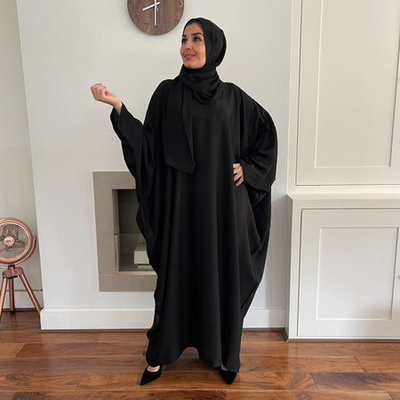 JANNAT EMBELLISHED ABAYA WITH BUTTONS