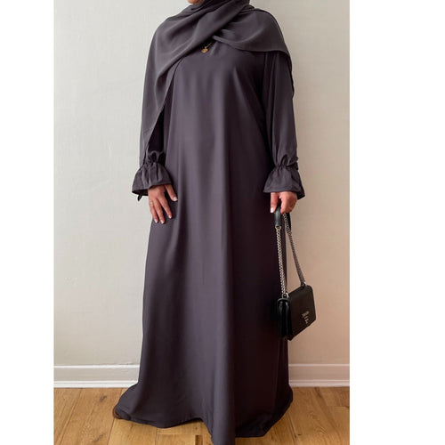 ALAYN ABAYA DARK GREY