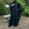 FOREST GREEN BUTTERFLY ABAYA