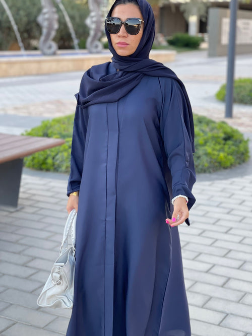 OPEN ABAYA NAVY