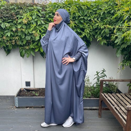 FULL LENGTH JILBAB GREY