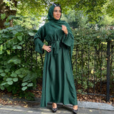 BELLA ABAYA EMERALD GREEN