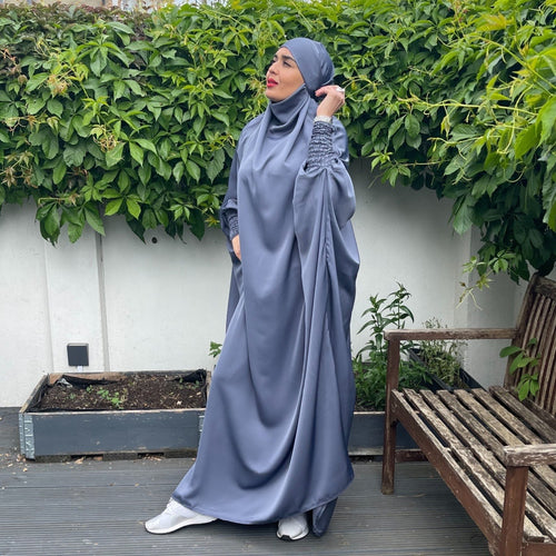 FULL LENGTH JILBAB GREY