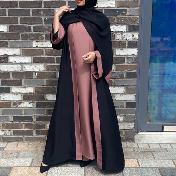 2 IN 1 LIYA ABAYA BEIGE