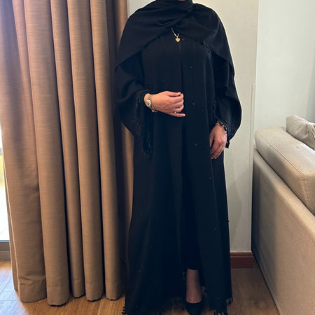 JANNAT EMBELLISHED ABAYA WITH BUTTONS